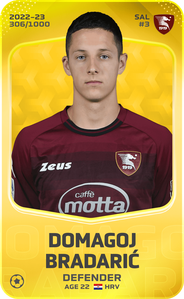 Domagoj Bradarić 2022-23 • Limited 306/1000