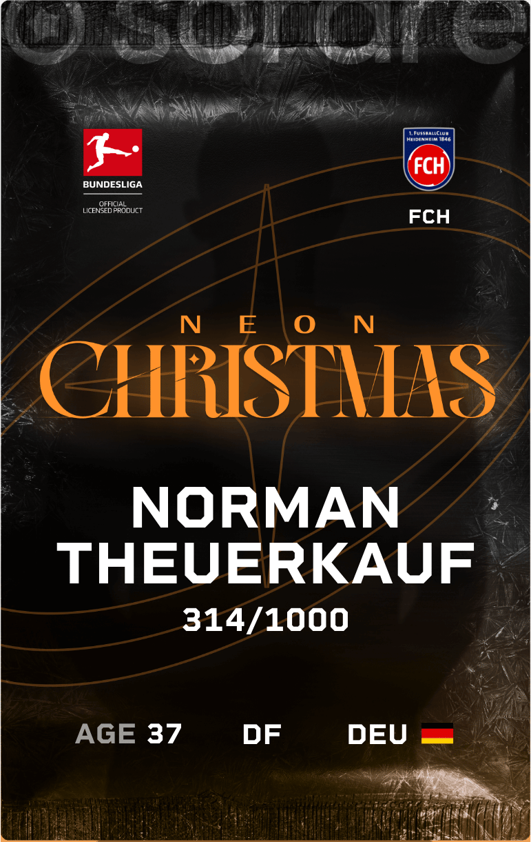 Norman Theuerkauf 2024-25 • Limited 314/1000