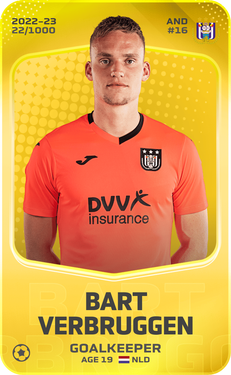 Bart Verbruggen 2022-23 • Limited 22/1000