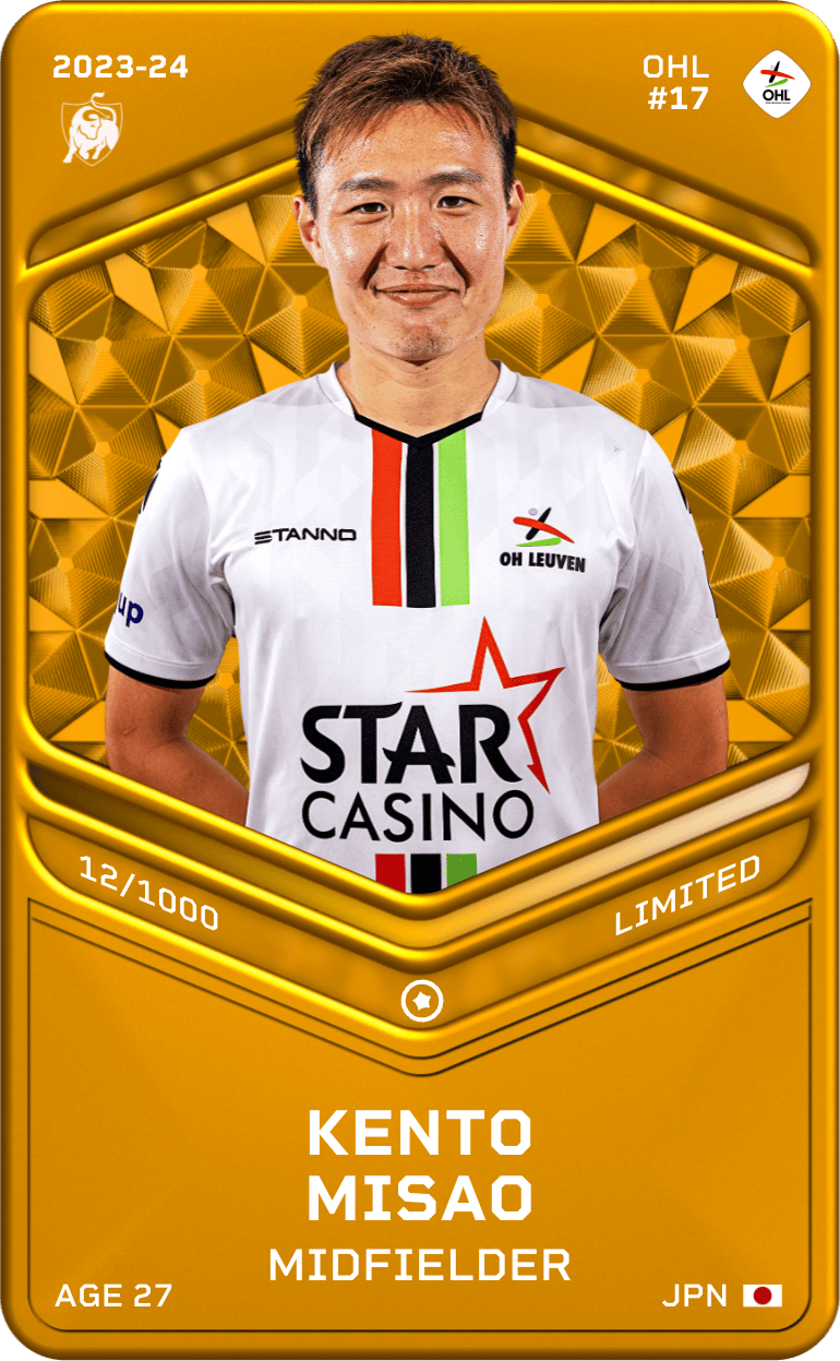 Kento Misao 2023-24 • Limited 12/1000