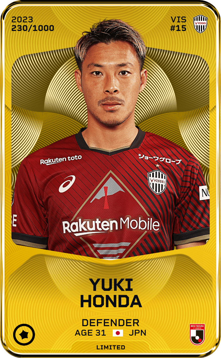Yuki Honda 2023-24 • Limited 230/1000