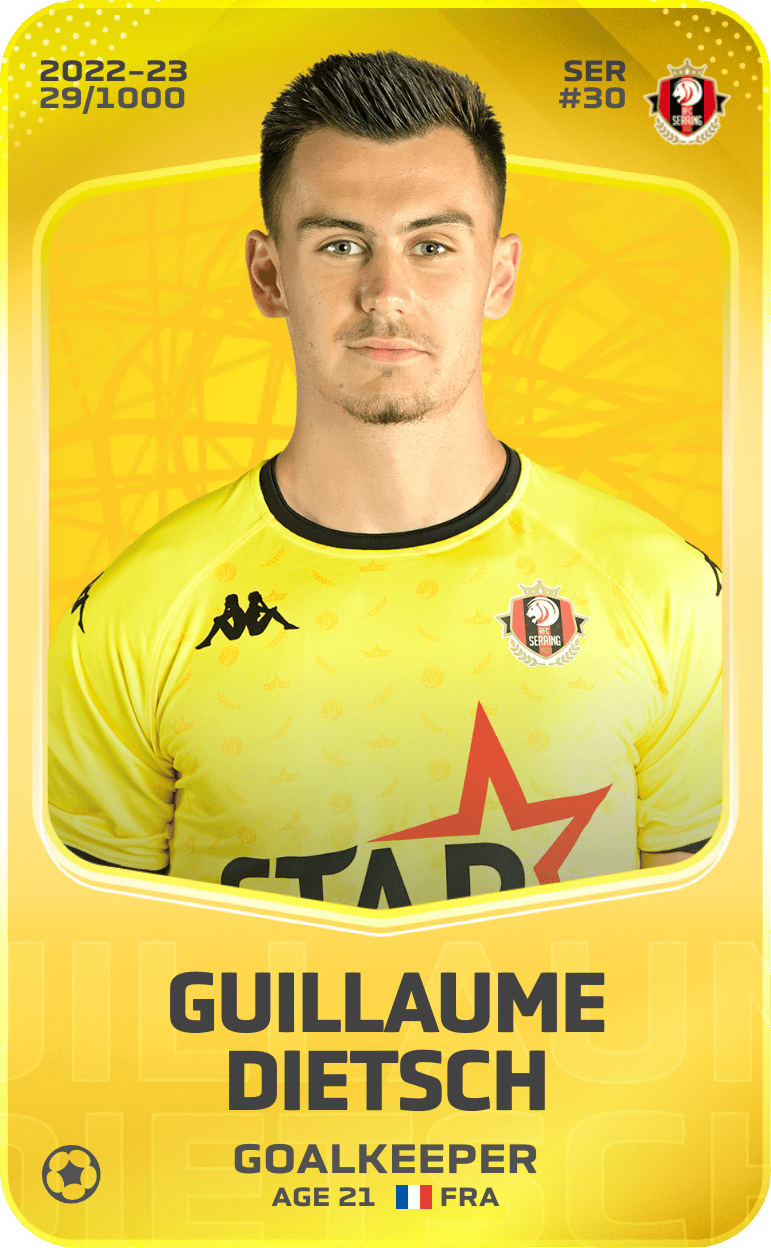 Guillaume Dietsch 2022-23 • Limited 29/1000