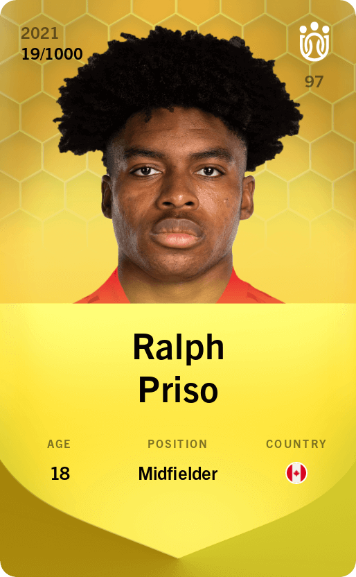 Ralph Priso 2021-22 • Limited 19/1000