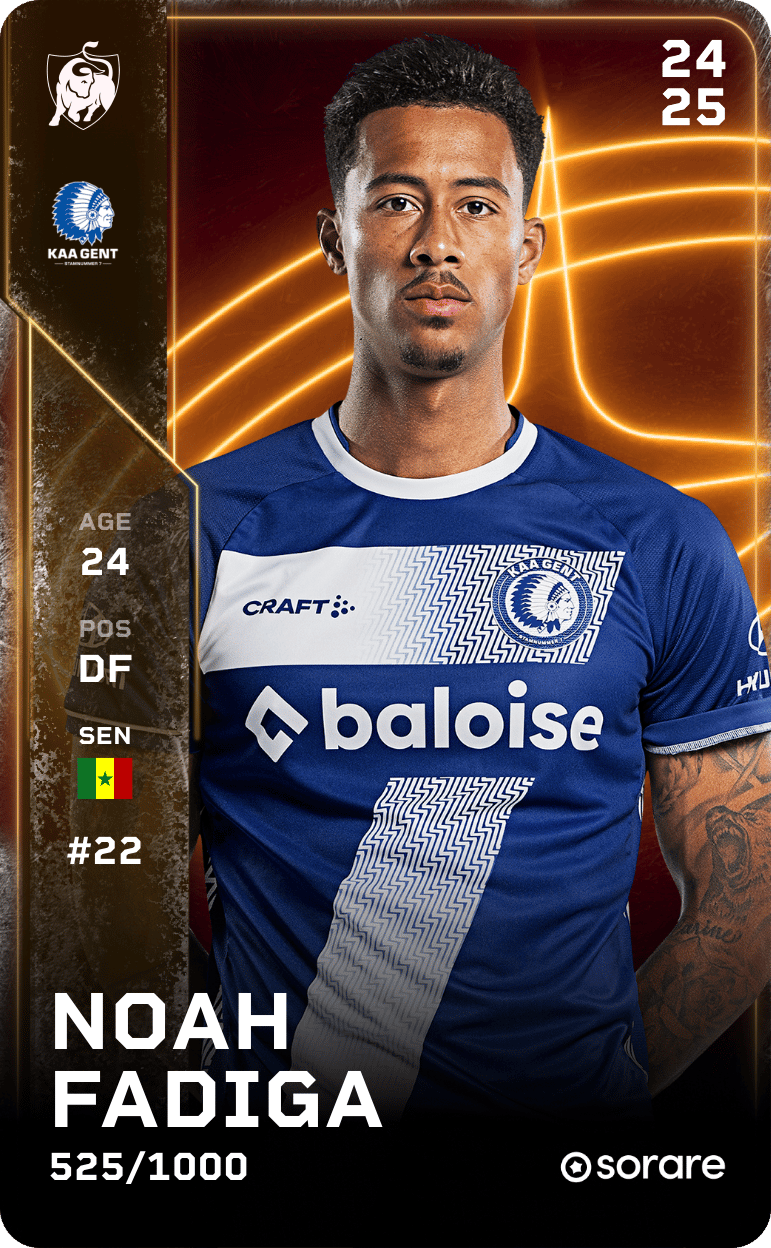 Noah Fadiga 2024-25 • Limited 525/1000