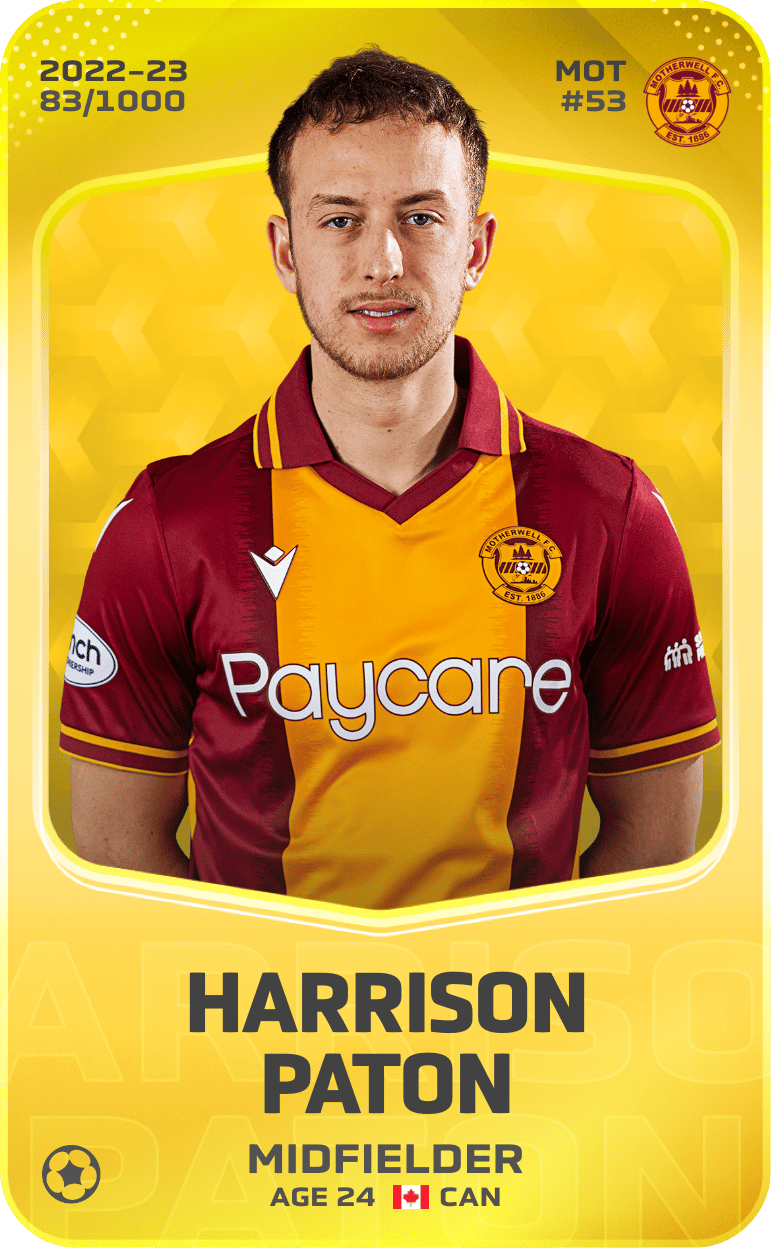 Harrison Paton 2022-23 • Limited 83/1000