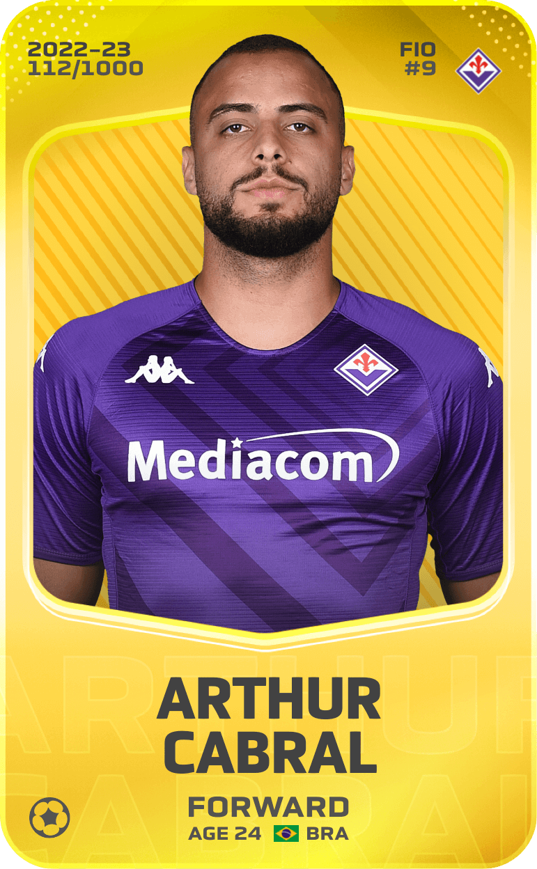 Arthur Cabral 2022-23 • Limited 112/1000