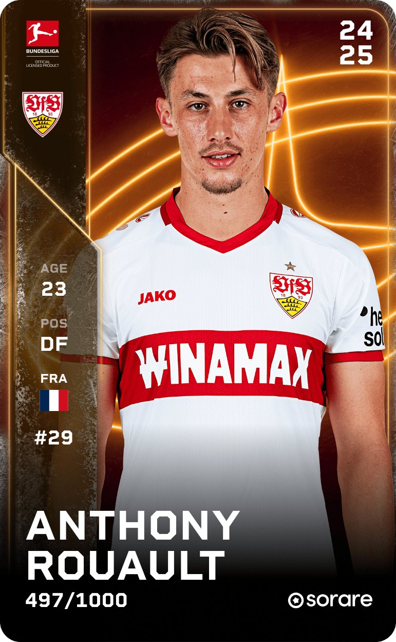 Anthony Rouault 2024-25 • Limited 497/1000