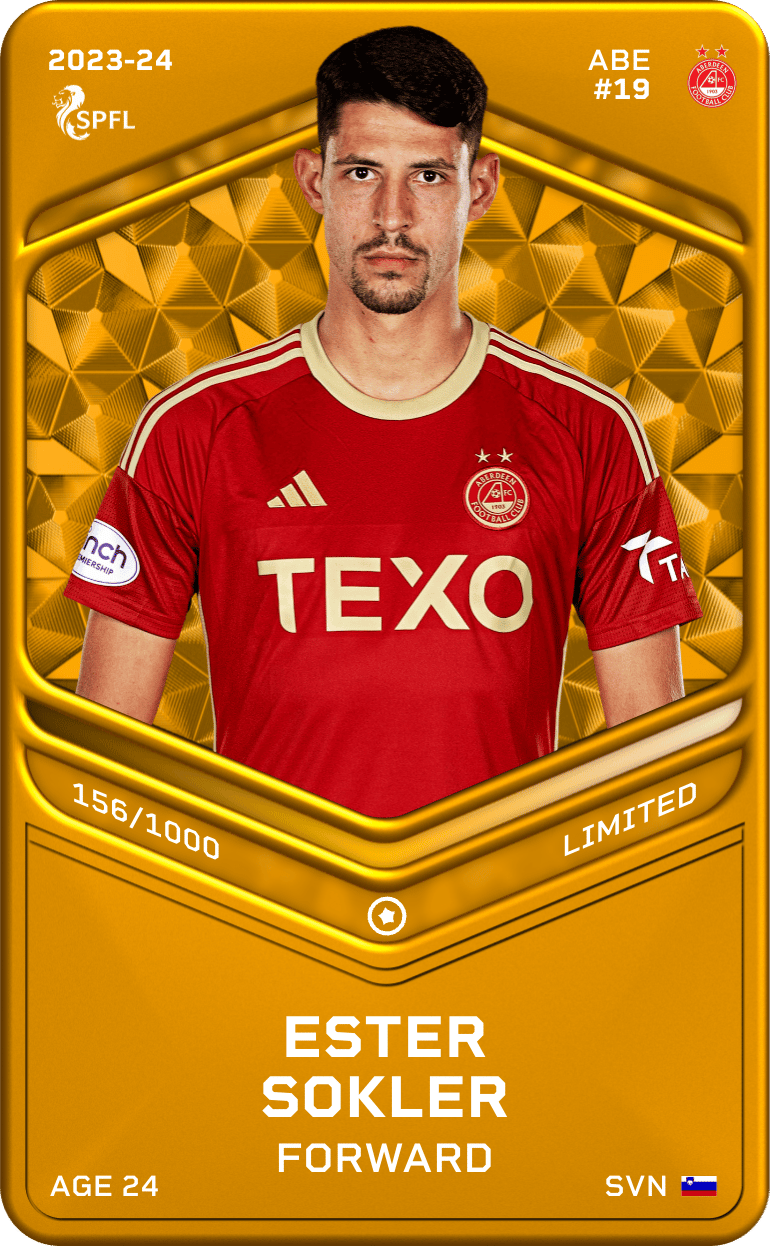 Ester Sokler 2023-24 • Limited 156/1000