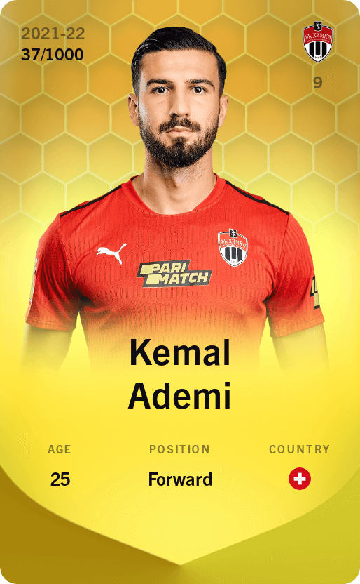 Kemal Ademi 2021-22 • Limited 37/1000