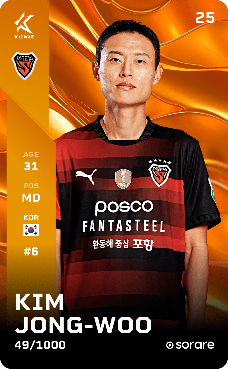 Kim Jong-Woo 2025-26 • Limited 49/1000