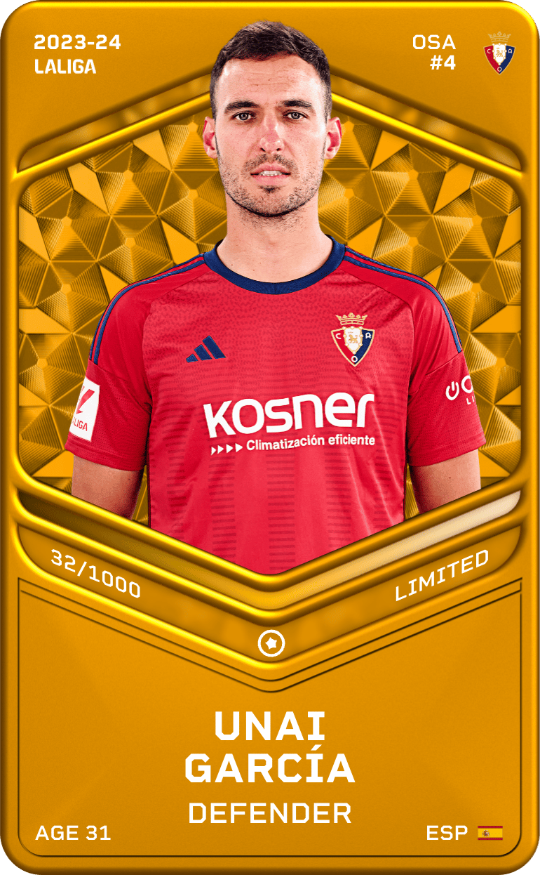 Unai García 2023-24 • Limited 32/1000