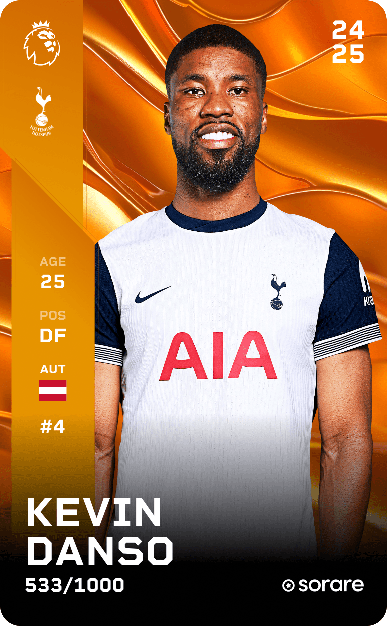 Kevin Danso 2024-25 • Limited 533/1000