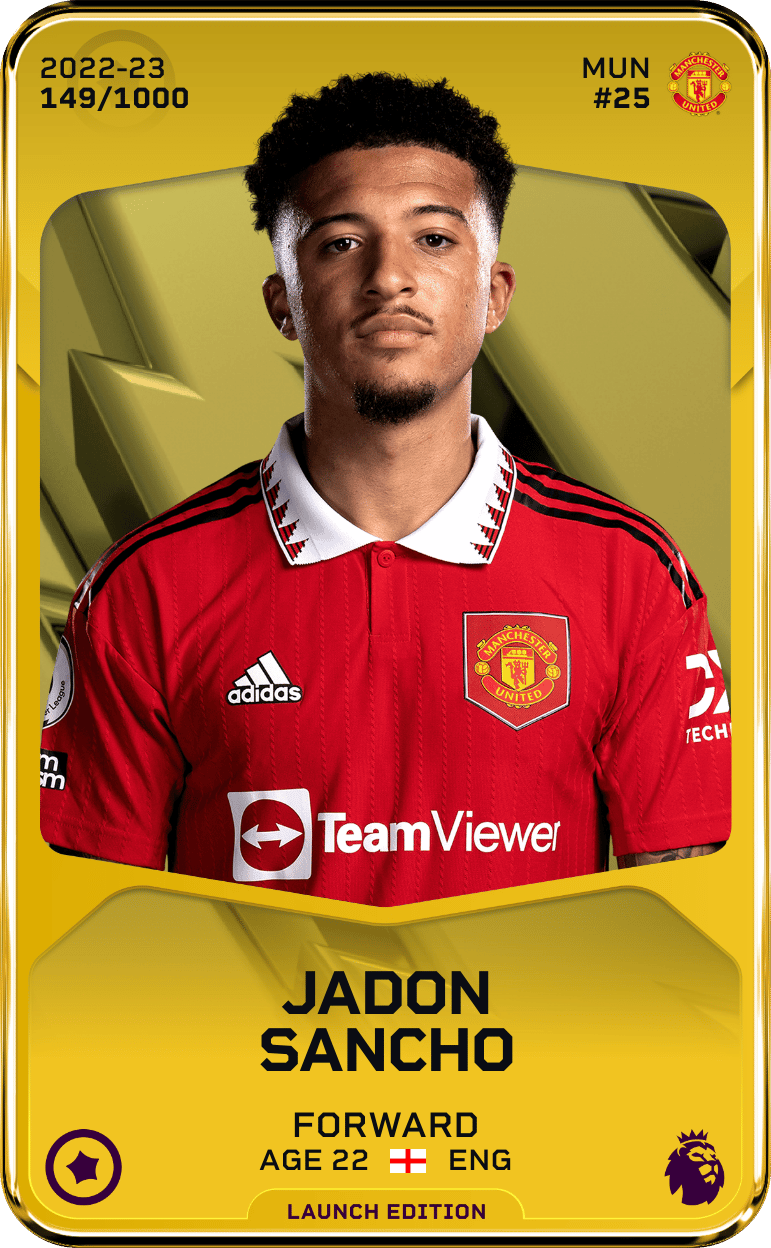 Jadon Sancho 2022-23 • Limited 149/1000