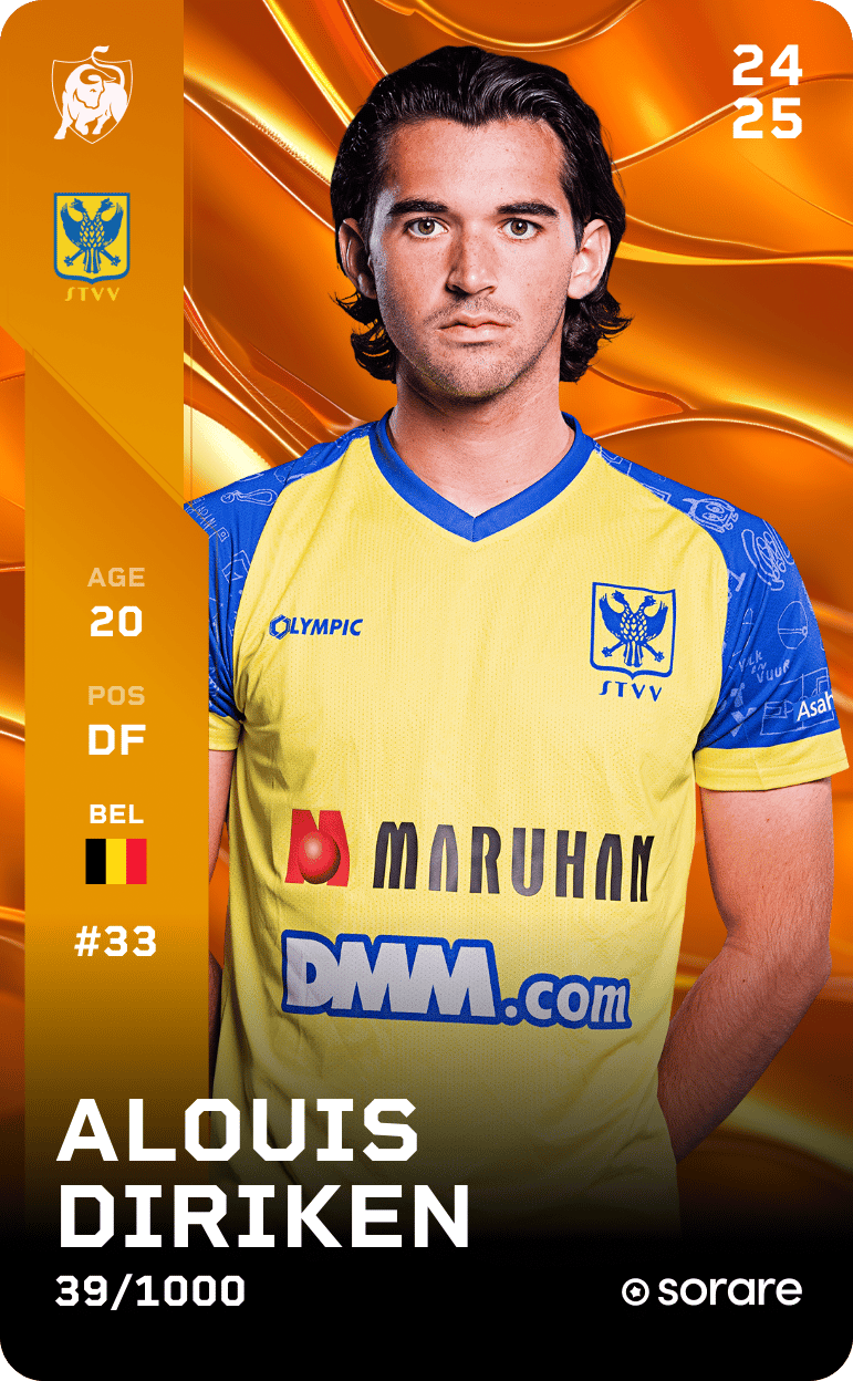 Alouis Diriken 2024-25 • Limited 39/1000