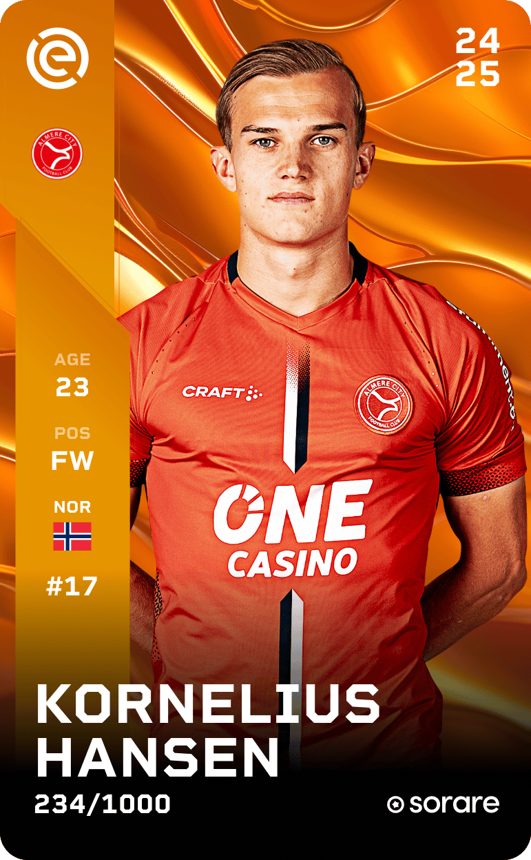 Kornelius Hansen 2024-25 • Limited 234/1000