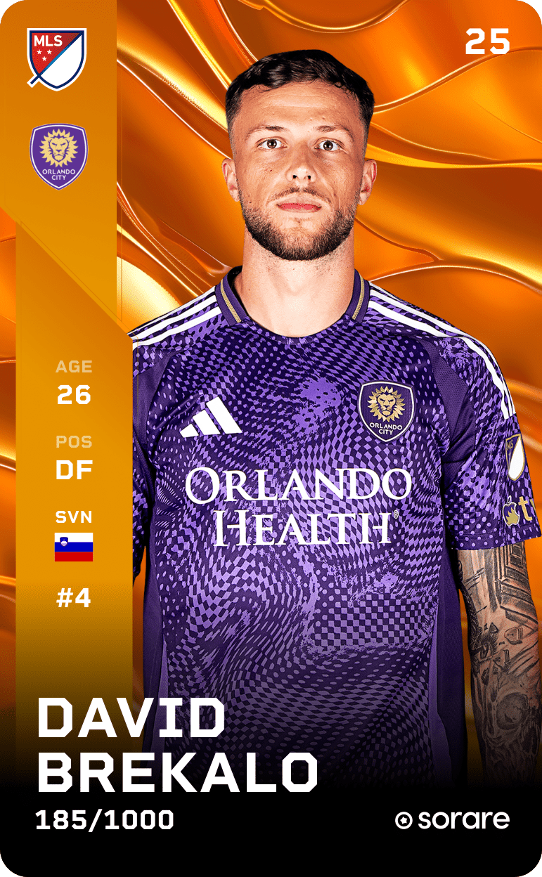 David Brekalo 2025-26 • Limited 185/1000