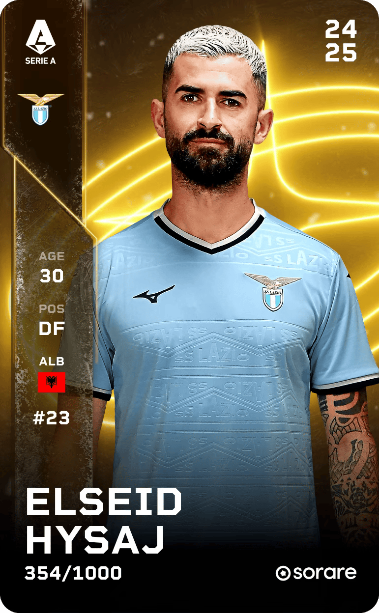 Elseid Hysaj 2024-25 • Limited 354/1000