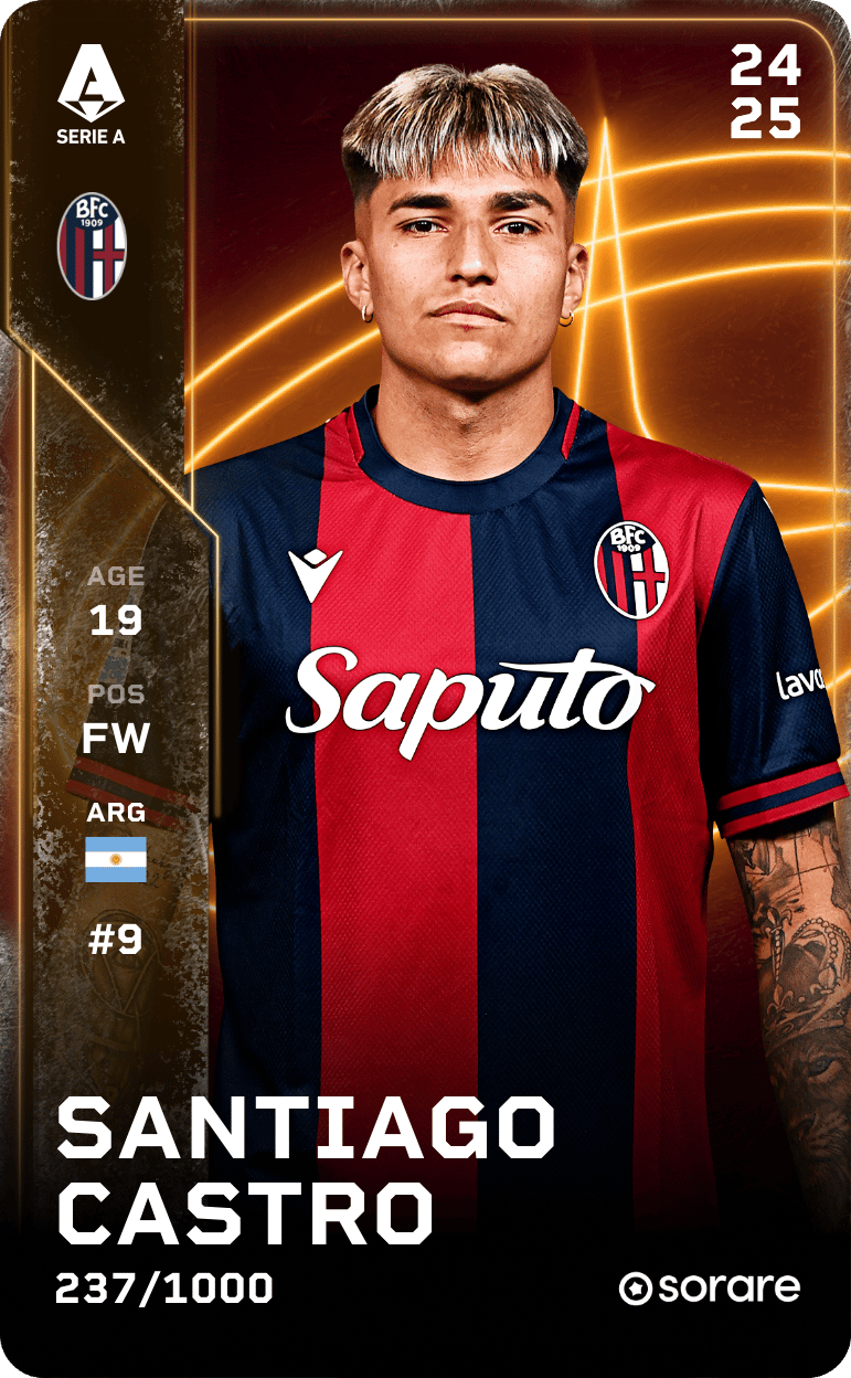 Santiago Castro 2024-25 • Limited 237/1000