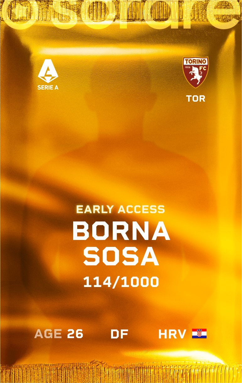 Borna Sosa 2024-25 • Limited 114/1000