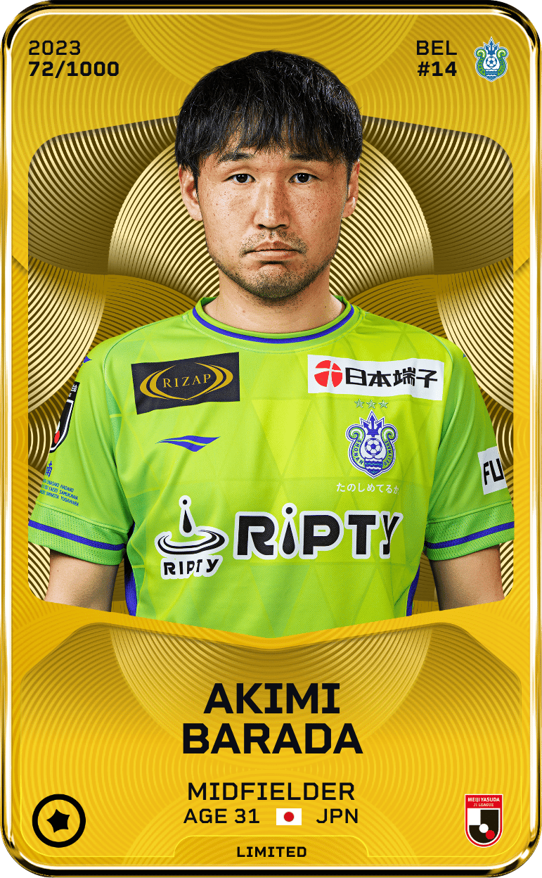 Akimi Barada 2023-24 • Limited 72/1000