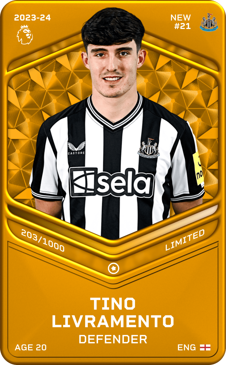 Tino Livramento 2023-24 • Limited 203/1000