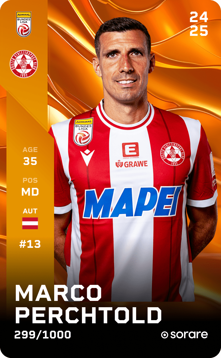 Marco Perchtold 2024-25 • Limited 299/1000
