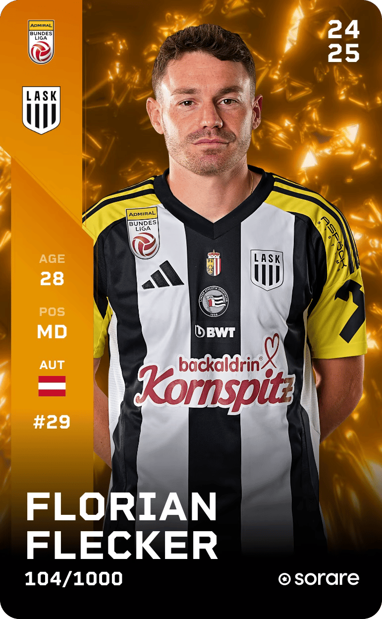 Florian Flecker 2024-25 • Limited 104/1000