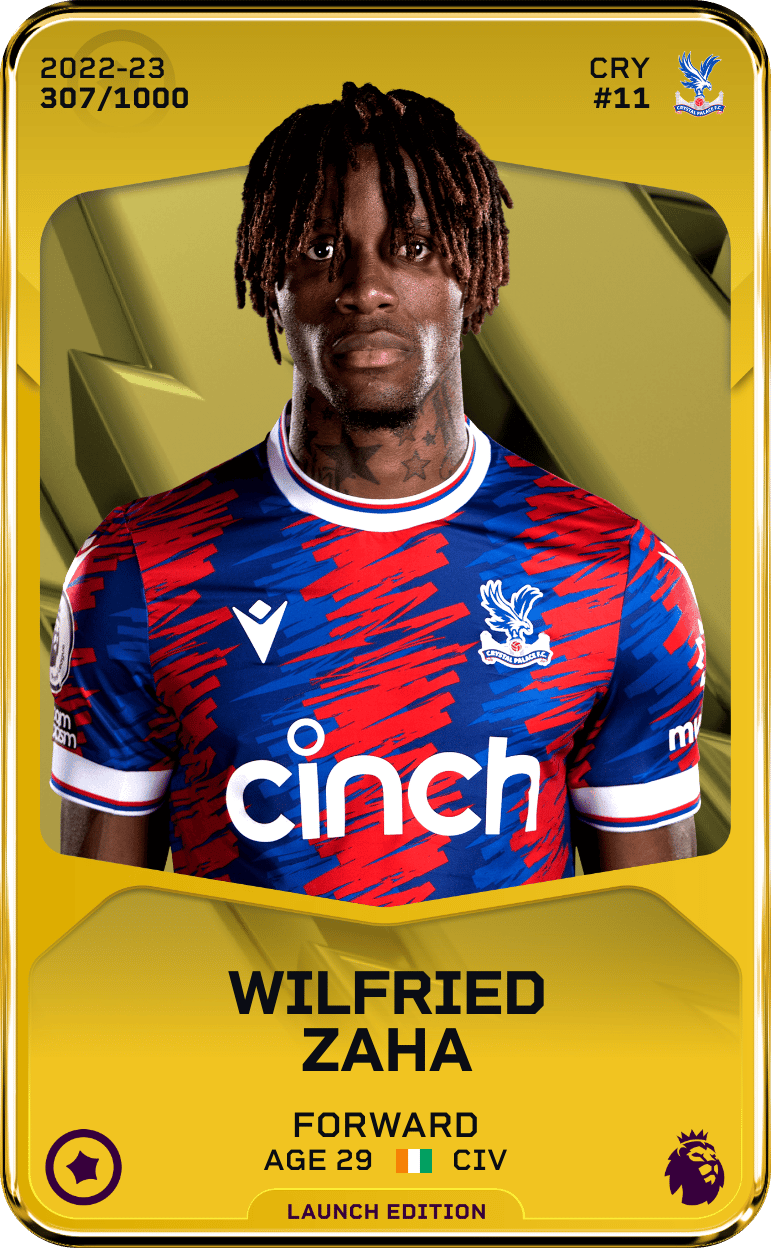 Wilfried Zaha 2022-23 • Limited 307/1000