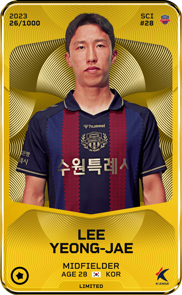 Lee Yeong-Jae 2023-24 • Limited 26/1000
