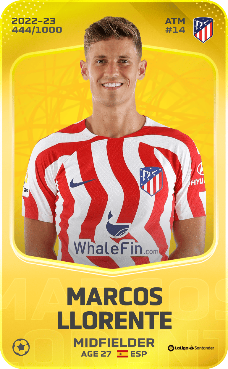 Marcos Llorente 2022-23 • Limited 444/1000