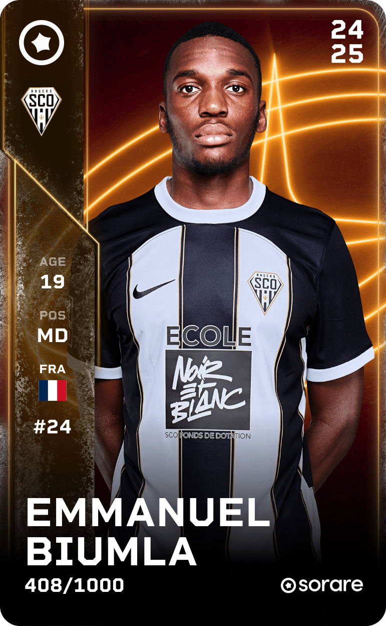 Emmanuel Biumla 2024-25 • Limited 408/1000