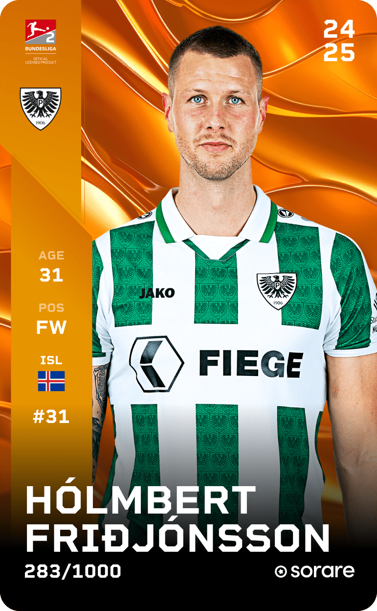 Hólmbert Friðjónsson 2024-25 • Limited 283/1000