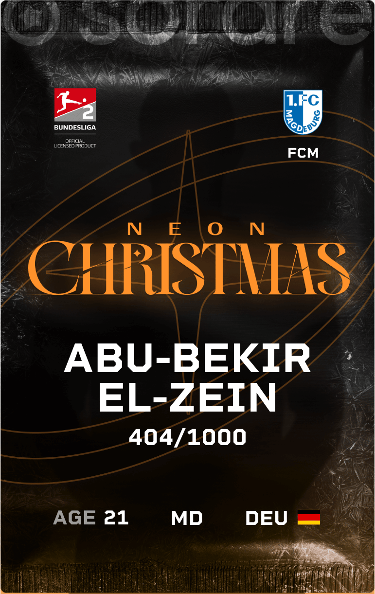 Abu-Bekir El-Zein 2024-25 • Limited 404/1000