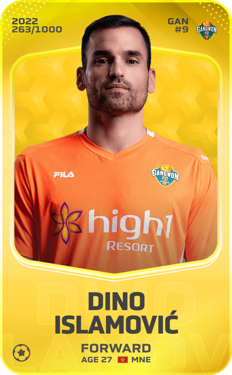 Dino Islamović 2022-23 • Limited 263/1000