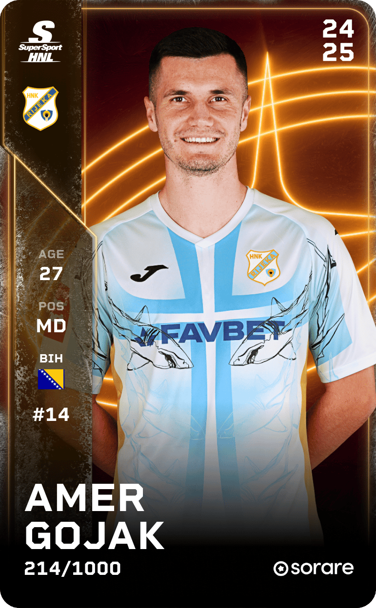 Amer Gojak 2024-25 • Limited 214/1000