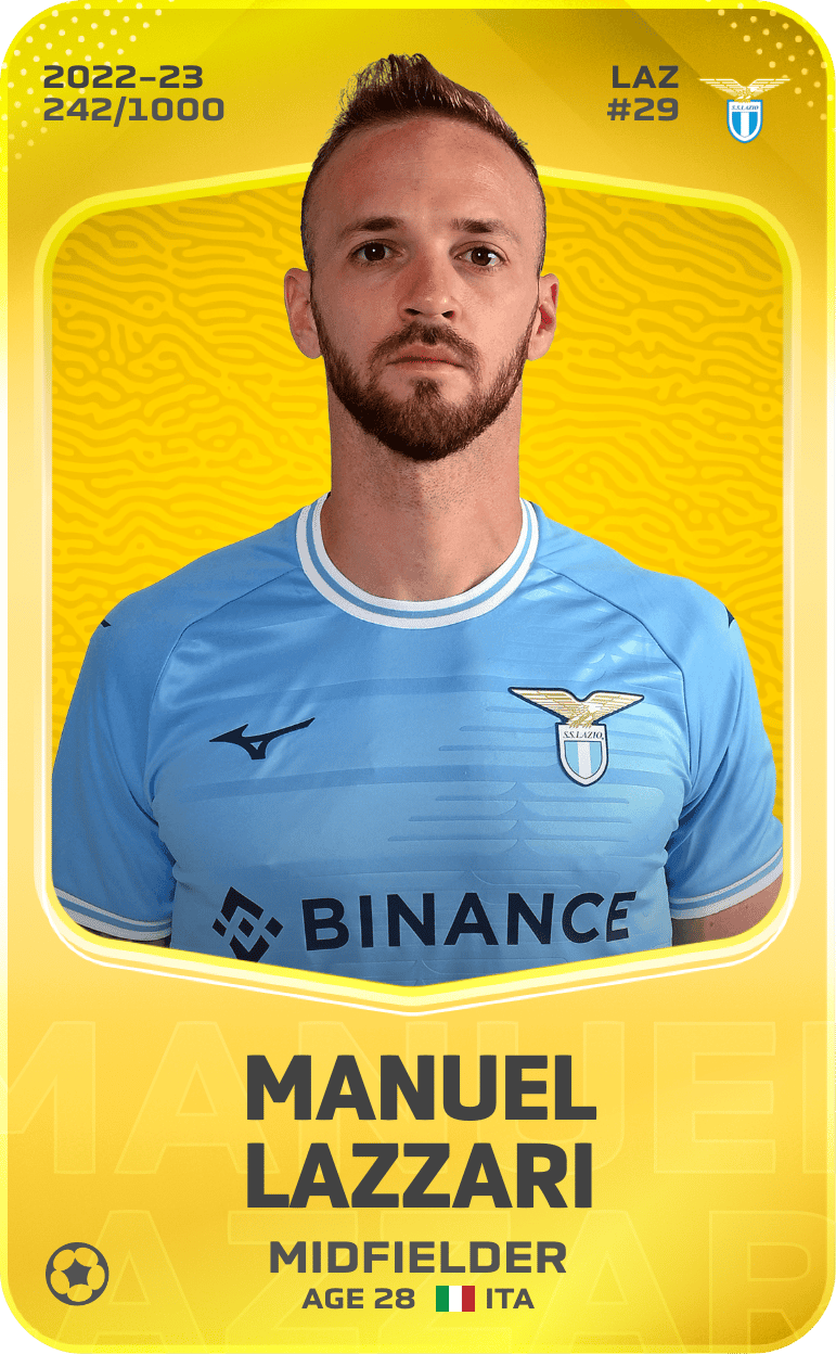Manuel Lazzari 2022-23 • Limited 242/1000