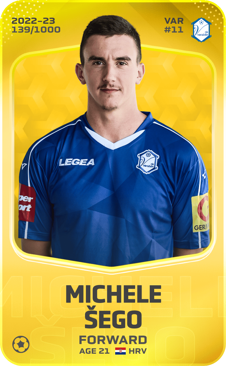 Michele Šego 2022-23 • Limited 139/1000