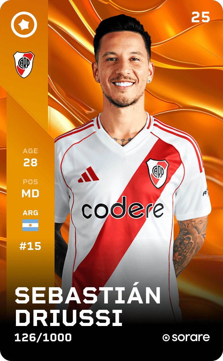 Sebastián Driussi 2025-26 • Limited 126/1000