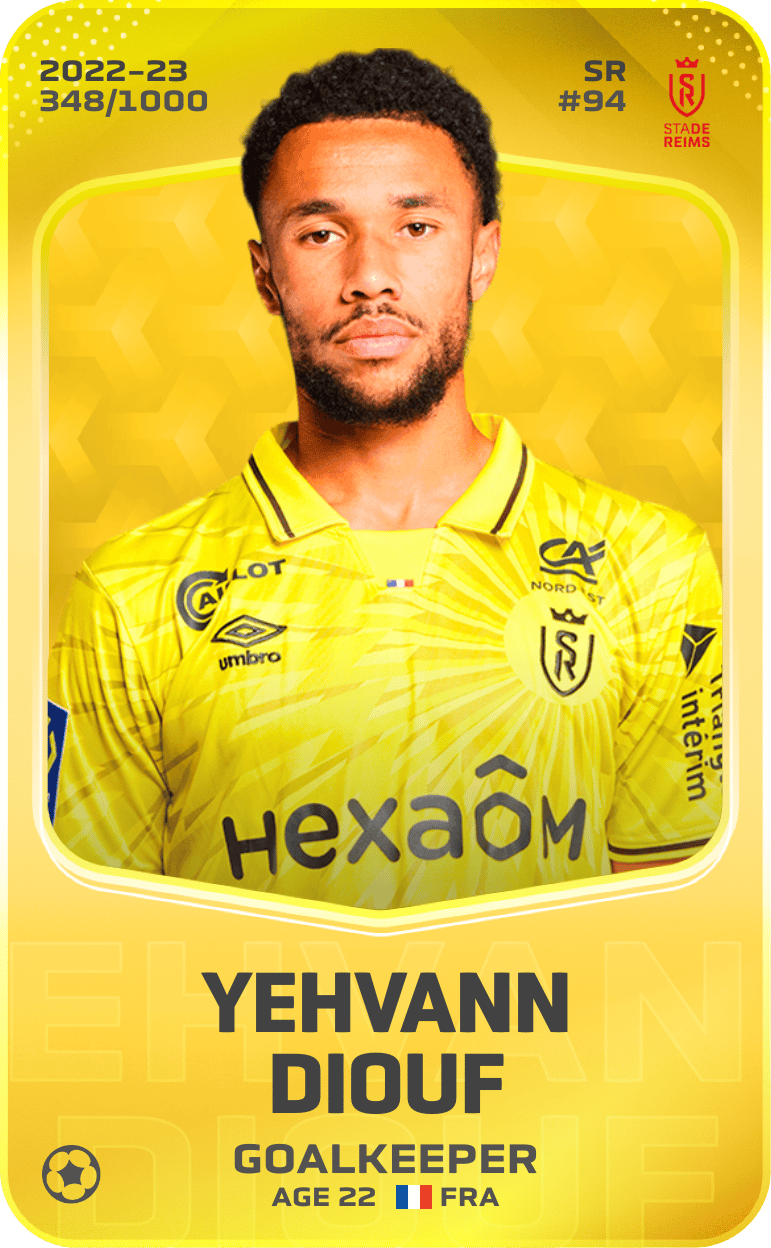 Yehvann Diouf 2022-23 • Limited 348/1000