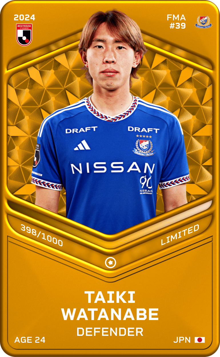 Taiki Watanabe 2024-25 • Limited 398/1000