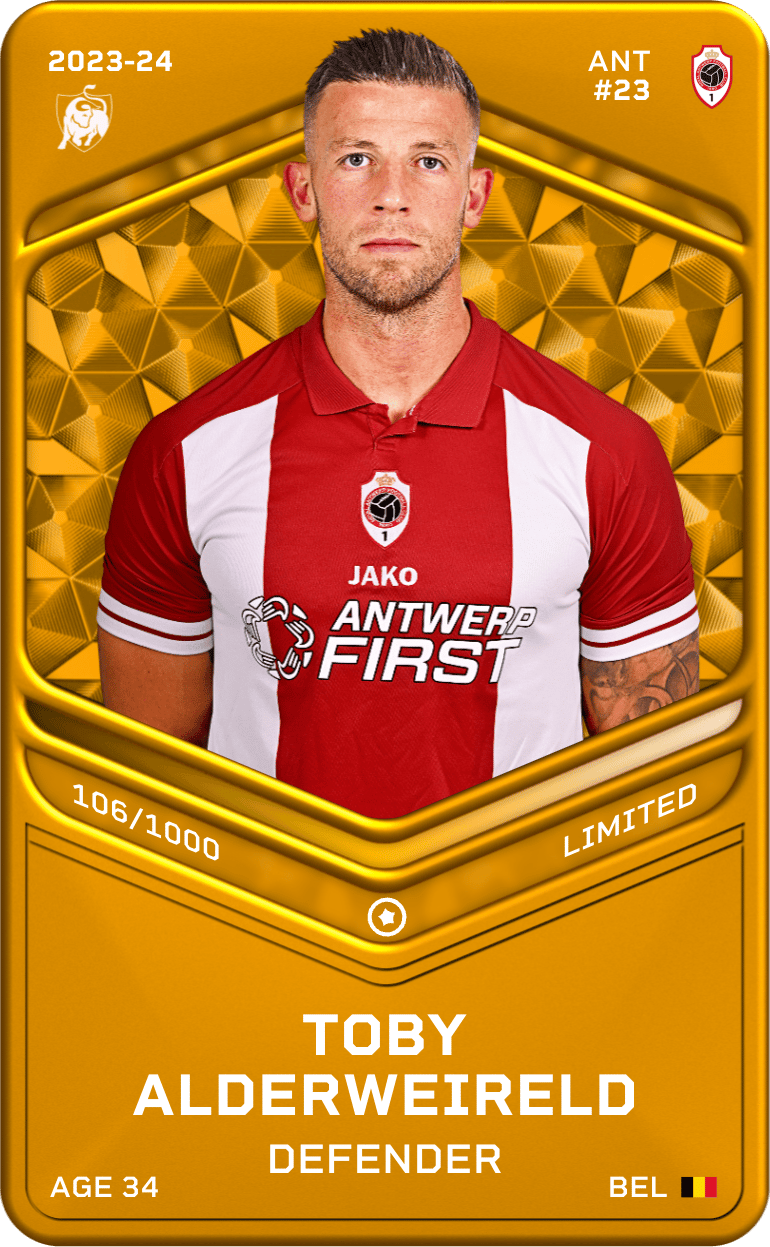 Toby Alderweireld 2023-24 • Limited 106/1000