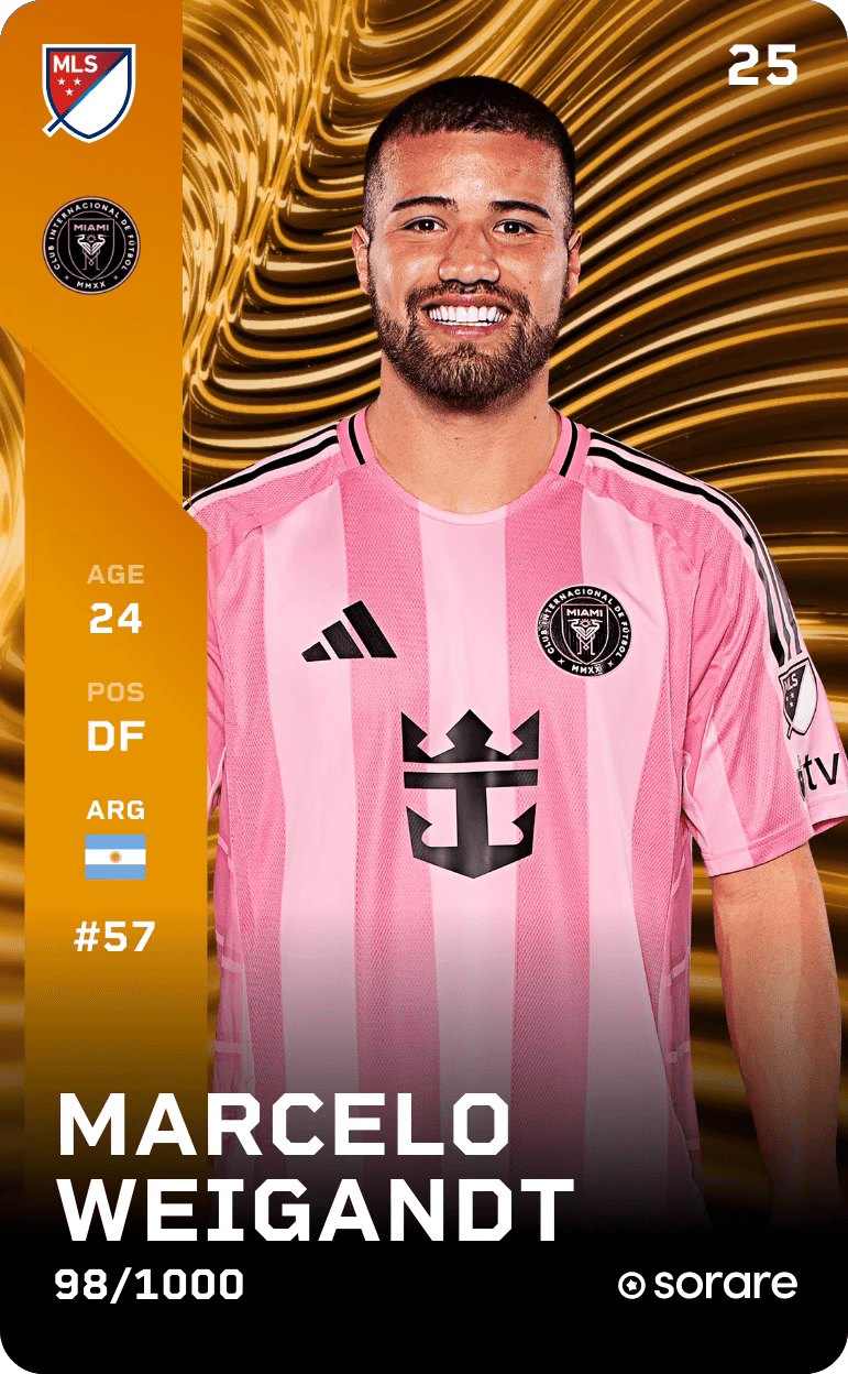 Marcelo Weigandt 2025-26 • Limited 98/1000