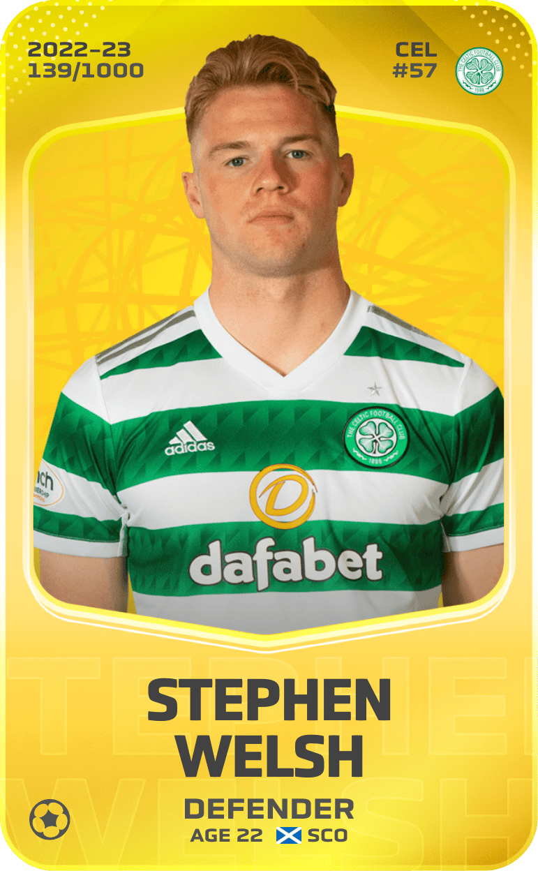 Stephen Welsh 2022-23 • Limited 139/1000
