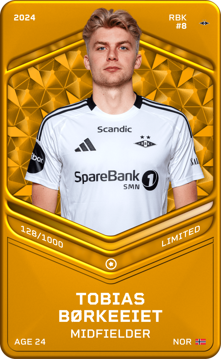 Tobias Børkeeiet 2024-25 • Limited 128/1000
