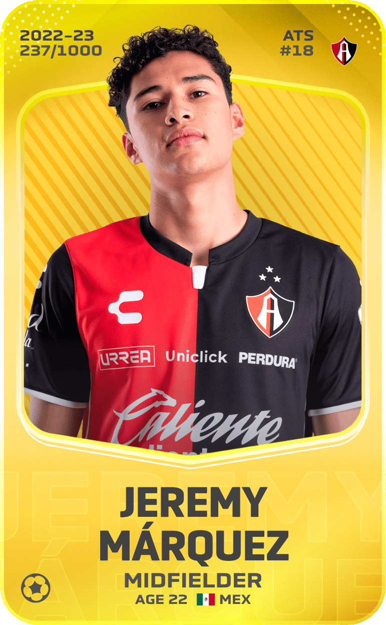 Jeremy Márquez 2022-23 • Limited 237/1000