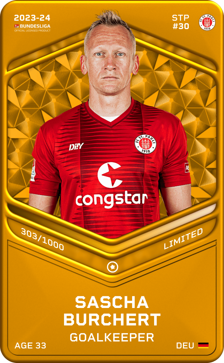 Sascha Burchert 2023-24 • Limited 303/1000