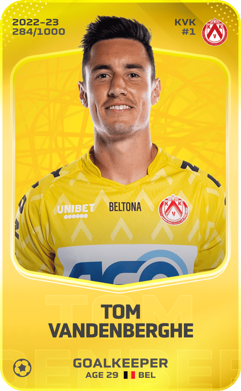 Tom Vandenberghe 2022-23 • Limited 284/1000