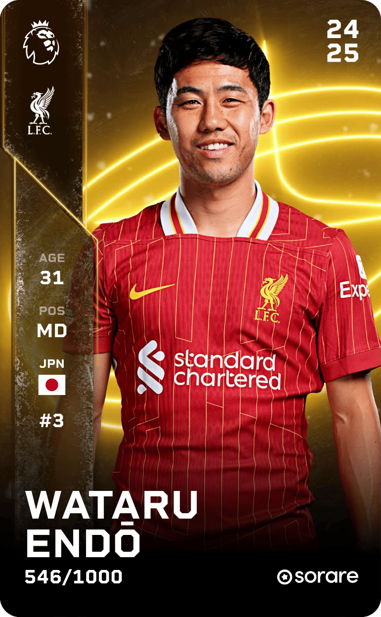 Wataru Endō 2024-25 • Limited 546/1000