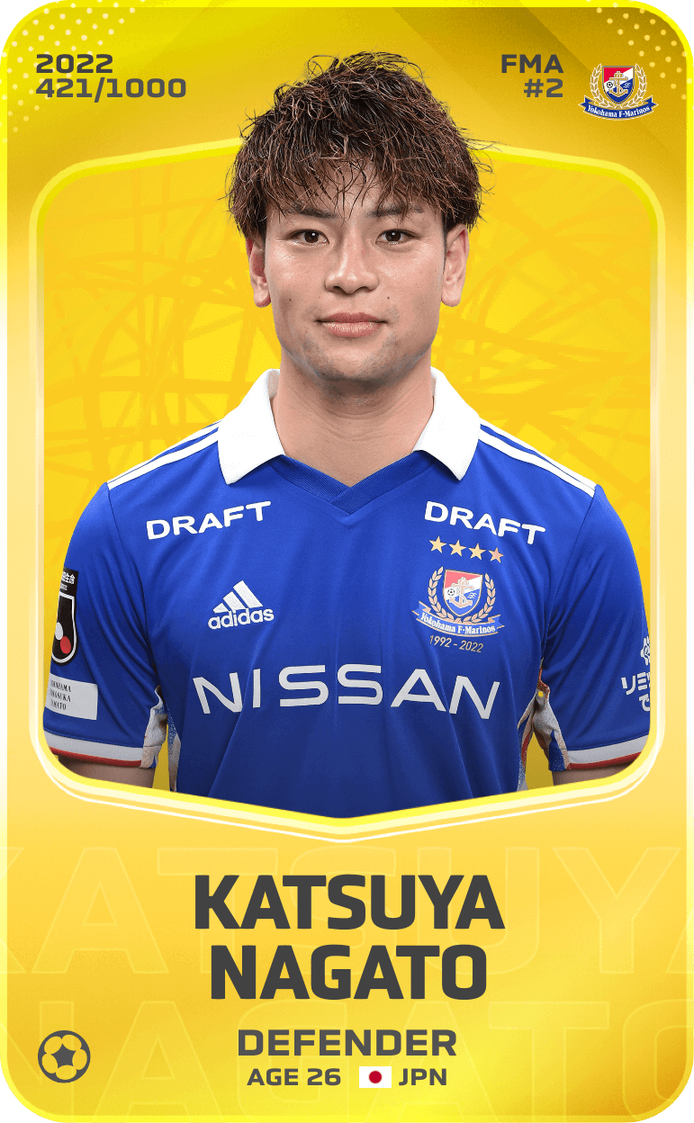 Katsuya Nagato 2022-23 • Limited 421/1000