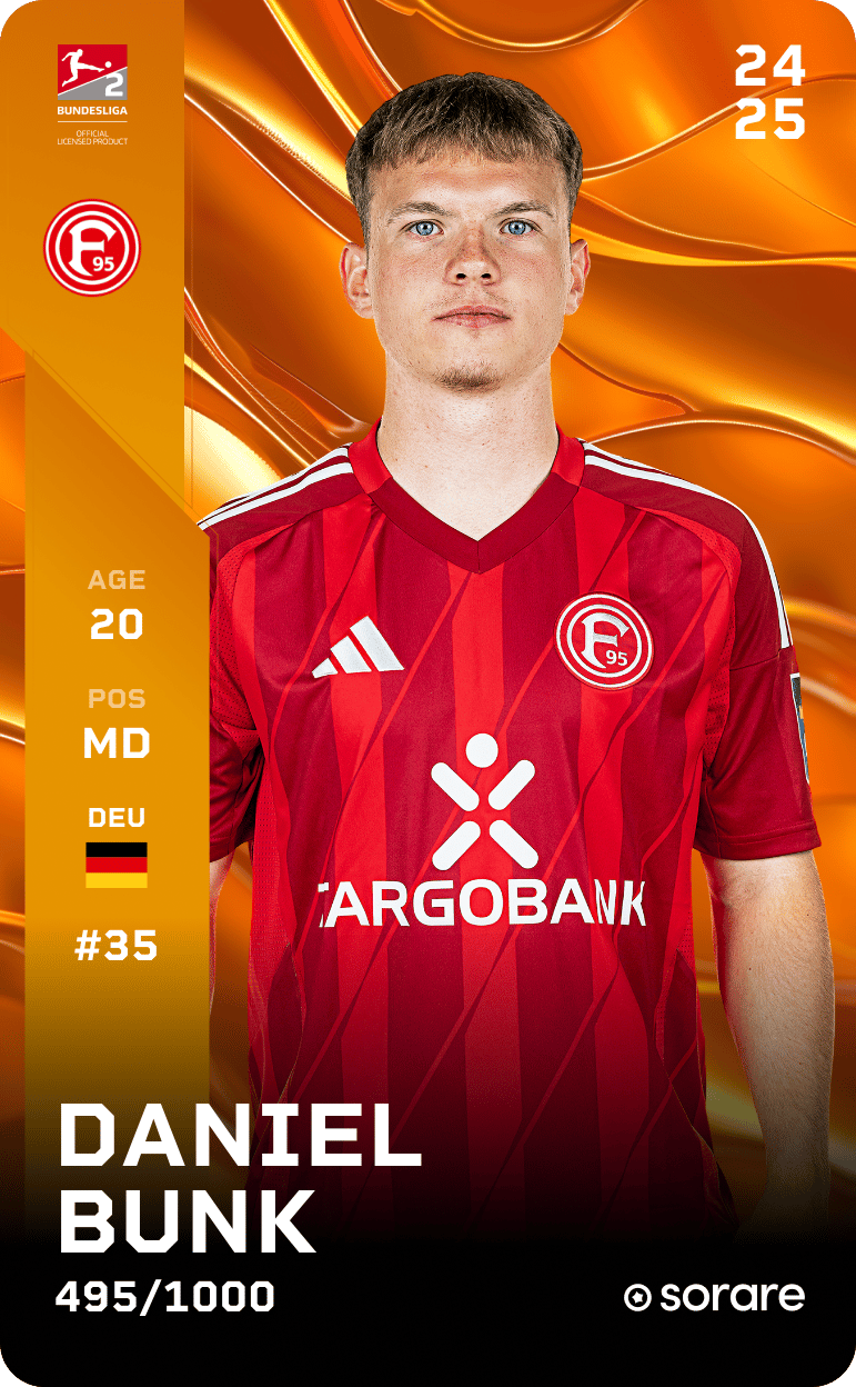 Daniel Bunk 2024-25 • Limited 495/1000